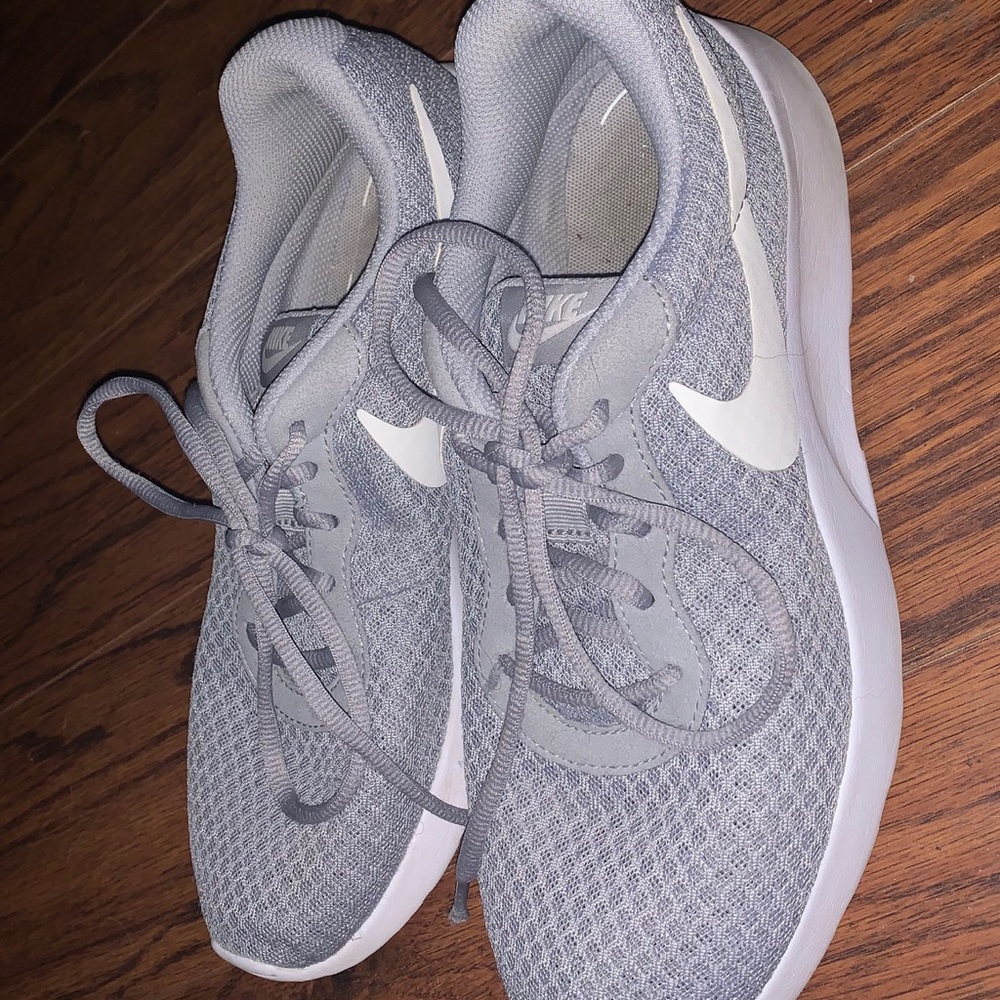 Nike, size 7, gray in color